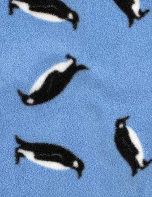 Leveret Fleece Printed Holiday Pajama Pants In Blue