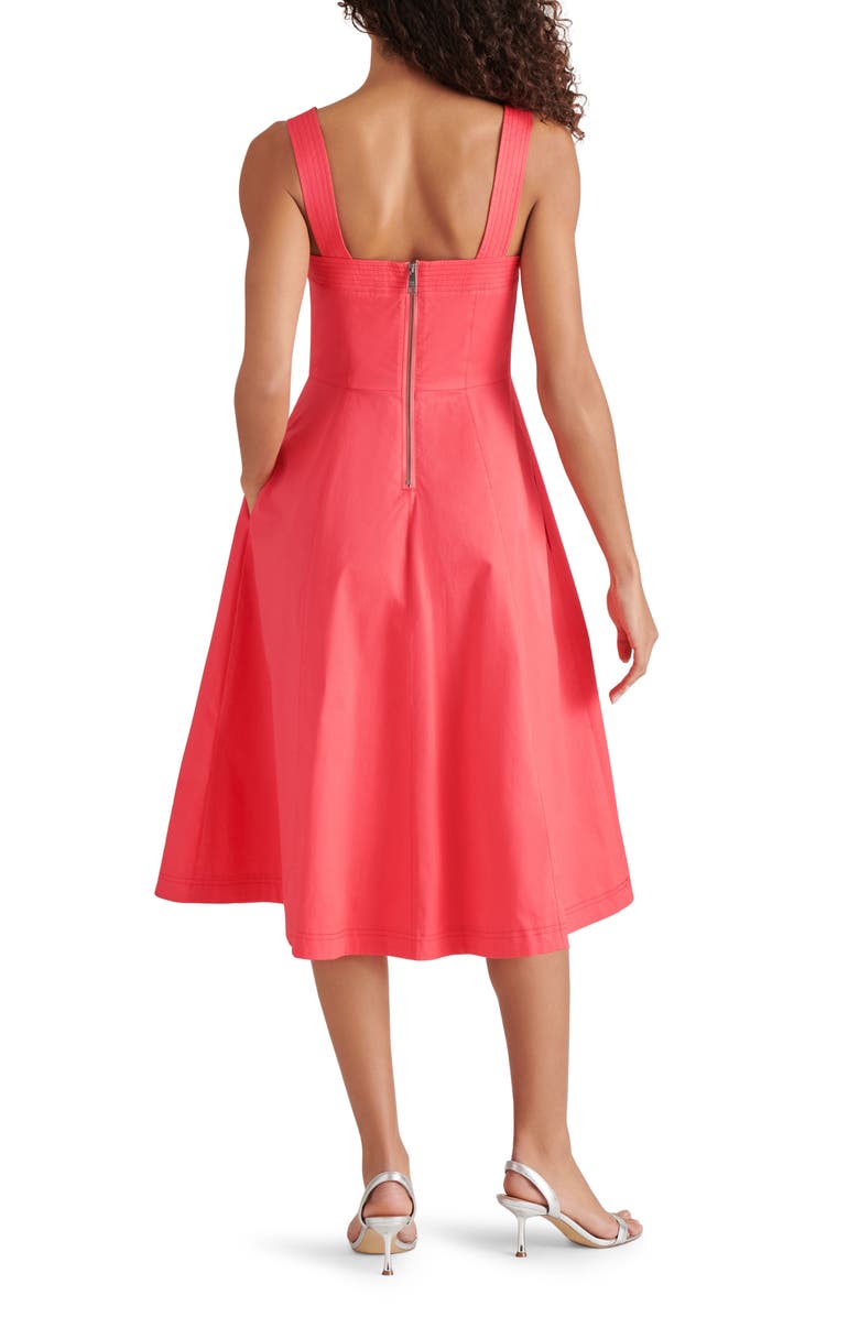 Steve Madden Dolly Stretch Cotton Dress, Alternate, color,