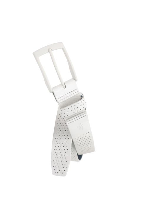 Comfort Stretch Perforated Leather Golf Belt
