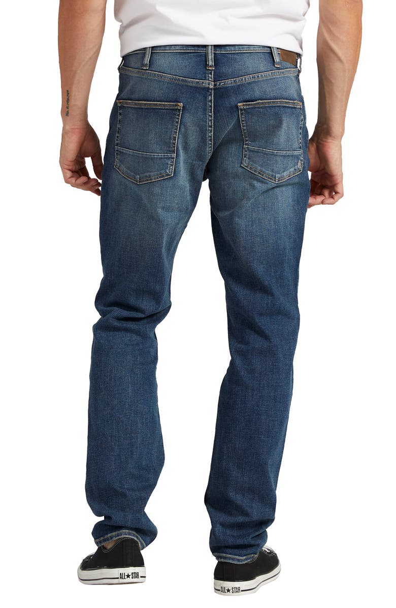 Silver Jeans Co. Risto Athletic Fit Skinny Leg Jeans, Alternate, color, 