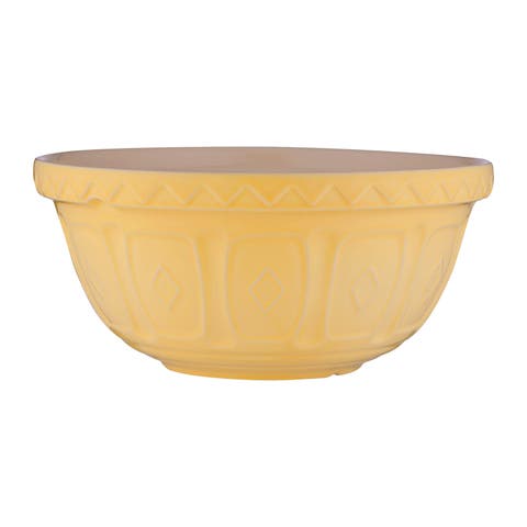 Color Mix Yellow Size 12 Mixing Bowl, 4.25 Quart