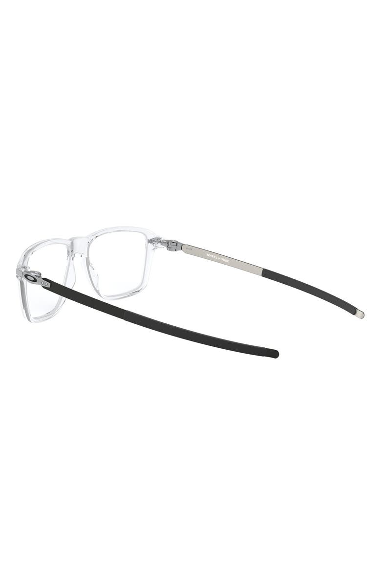 Oakley 54mm Square Optical Glasses, Alternate, color,