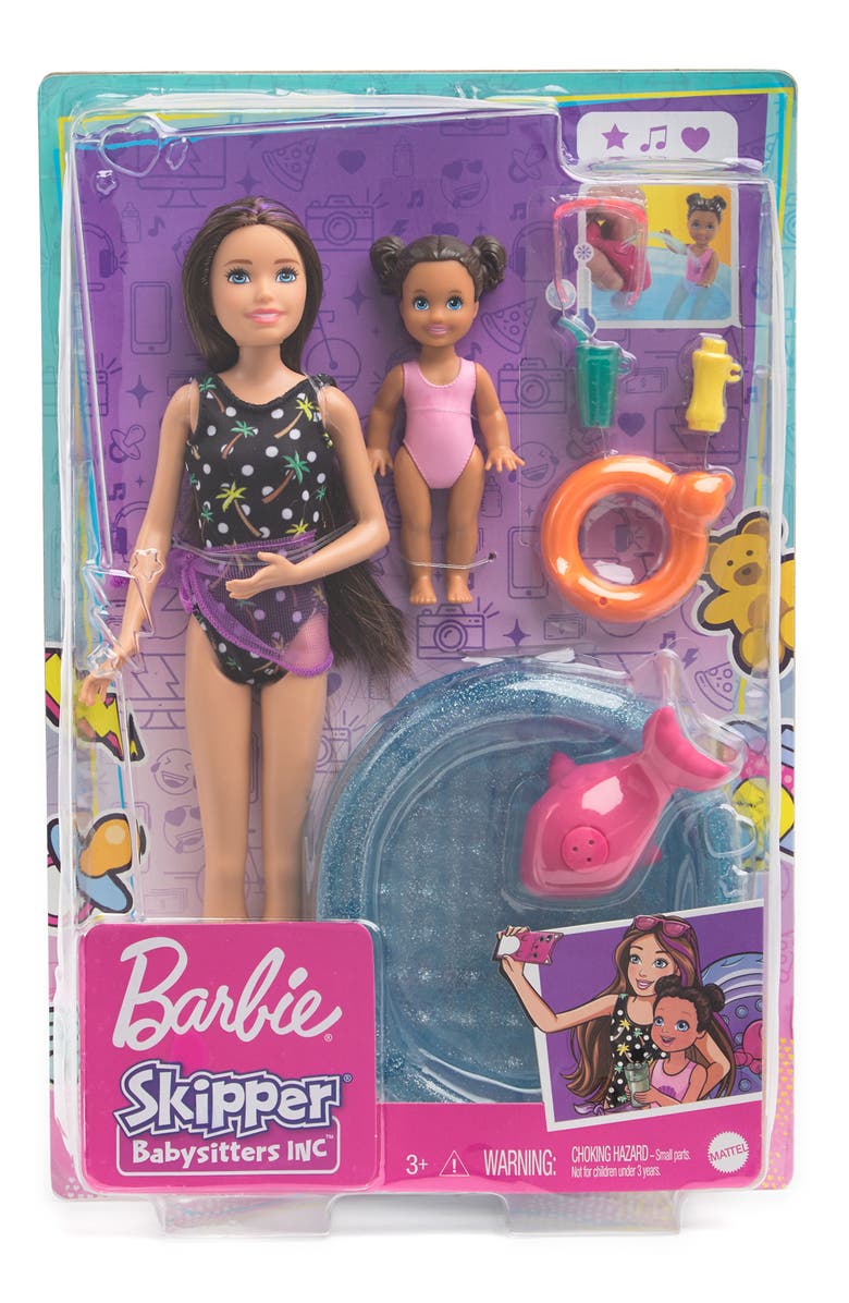 Mattel Barbie<sup>®</sup> Skipper<sup>®</sup> Babysitters Inc<sup>™</sup> Dolls and Playset, Main, color,