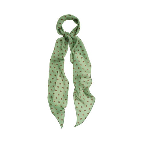 Lost Pattern Nyc "petal Veil" Silk Chiffon Neck Scarf In Multi