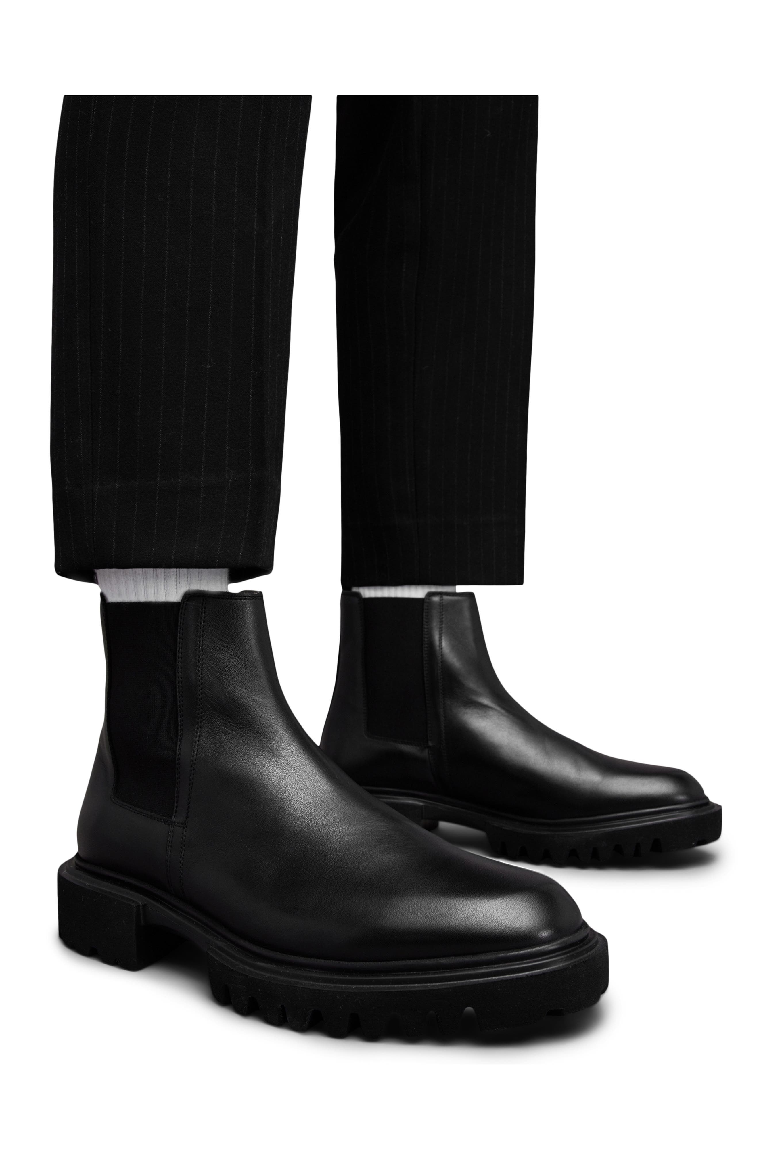 AllSaints Vince Chelsea Boot, Alternate, color, 