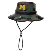 Jordan Brand Men's Jordan Brand Camo Michigan Wolverines 2025 Military Appreciation Boonie Dri-FIT Bucket Hat