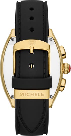 Releve Sport Silicone Strap Watch, 45mm