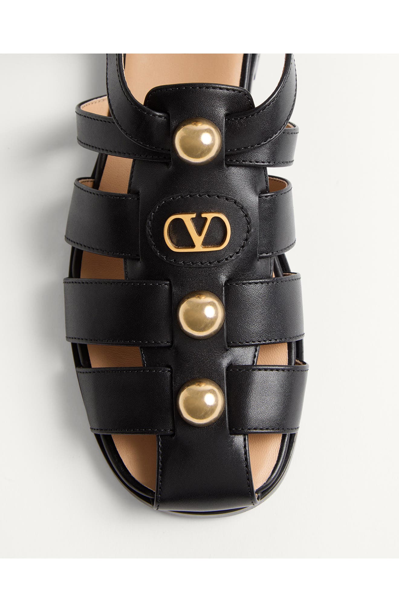 Valentino Garavani VLOGO Fisherman Sandal, Alternate, color, 