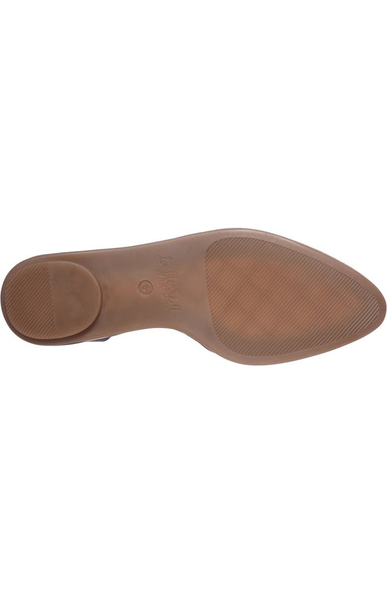 Loeffler Randall 'Prue' Pointy Toe d'Orsay Leather Flat, Alternate, color,