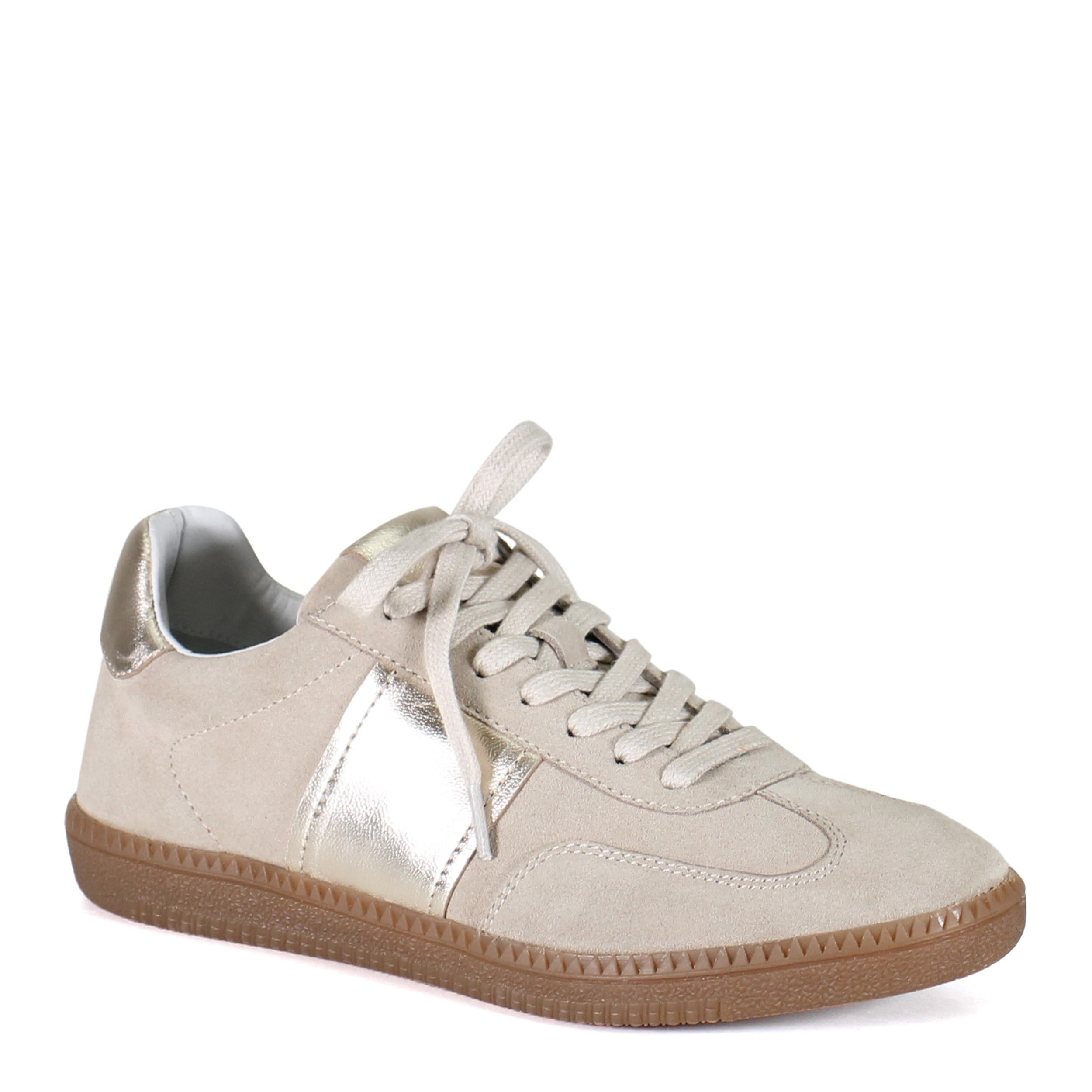 Diba True THIS TLE Lace Up Suede Sneaker, Main, color, Shell/Platino