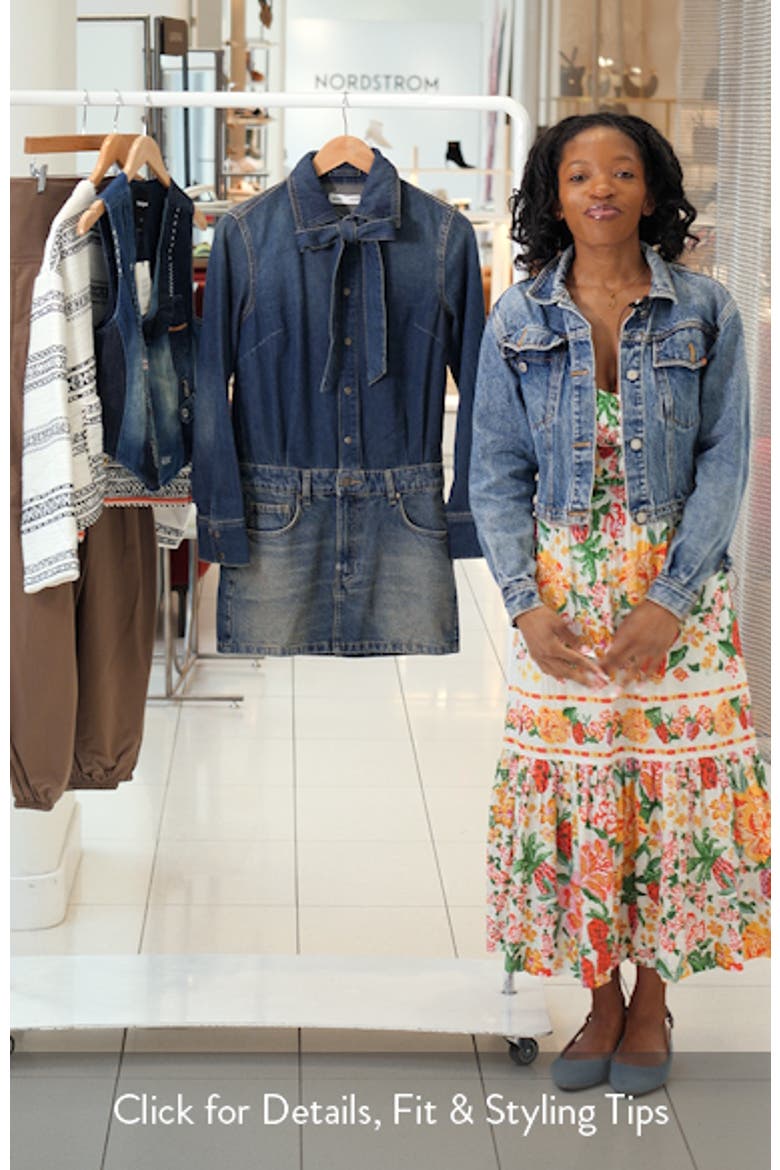 Combined Denim Dress video
