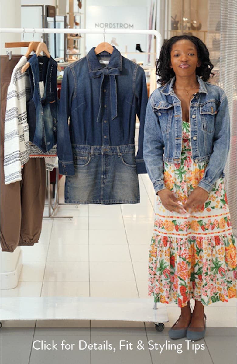 Combined Denim Dress, sales video thumbnail