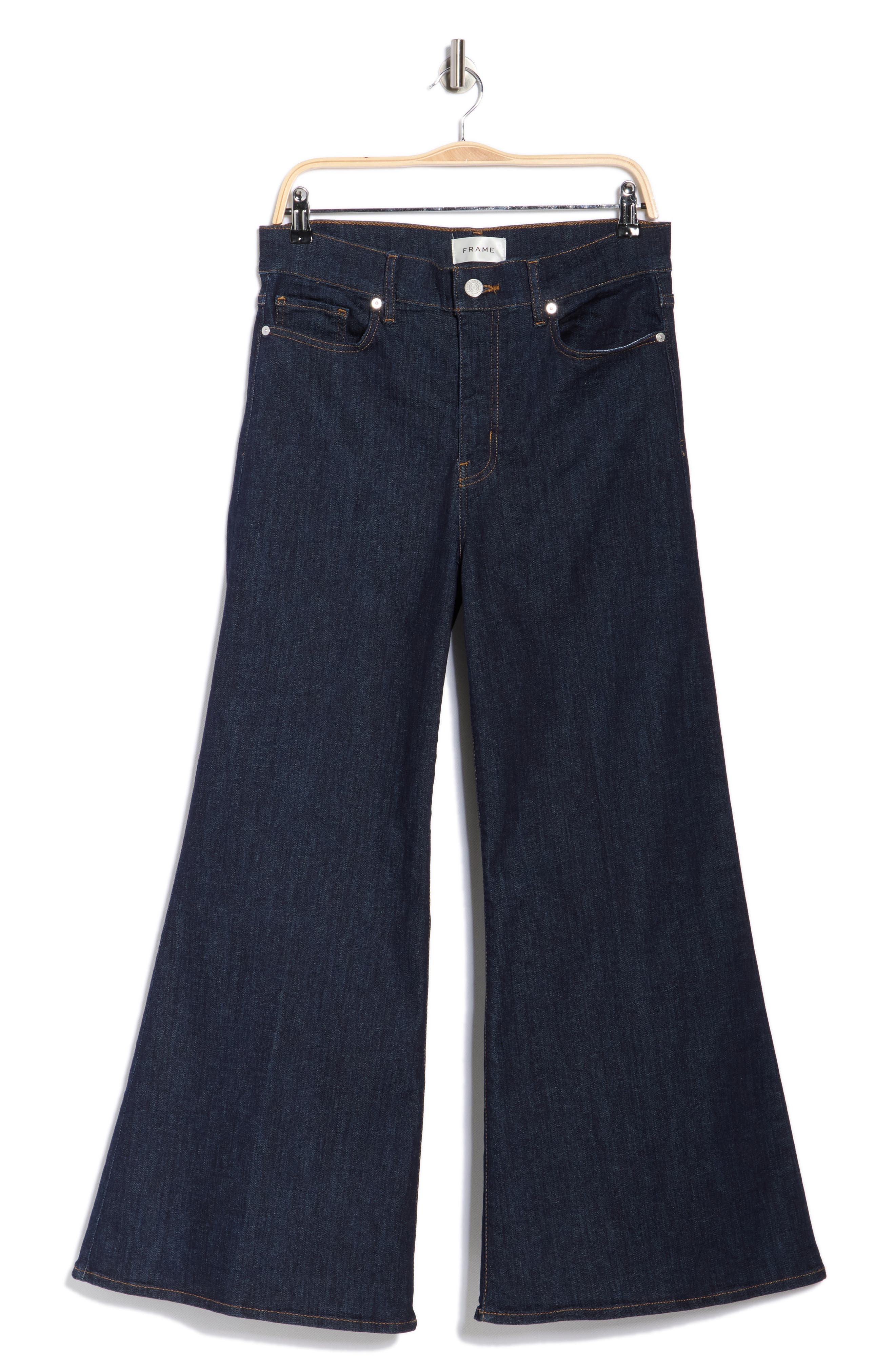 FRAME Le Palazzo Crop Wide Leg Jeans
