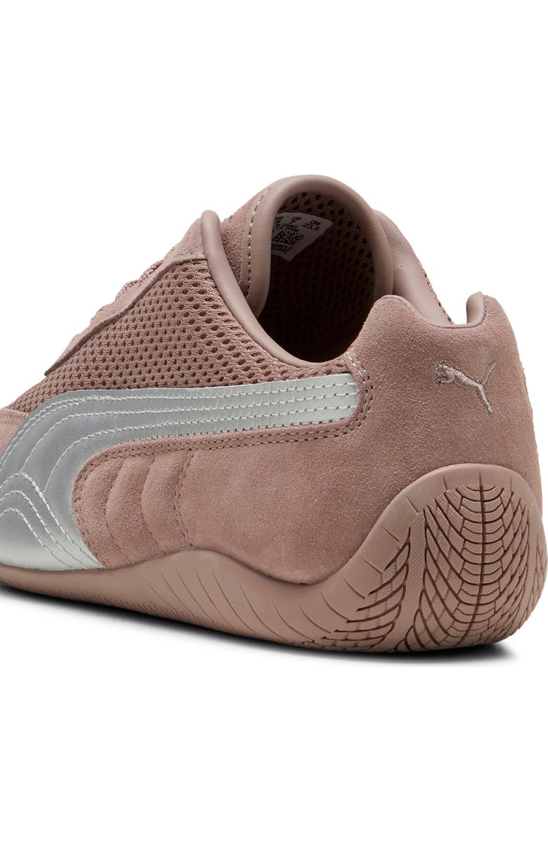 PUMA Gender Inclusive Speedcat Premium Sneakerina, Alternate, color, Sandstone-Matte Silver