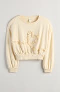 Treasure & Bond Kids' Appliqué Bow Sweatshirt