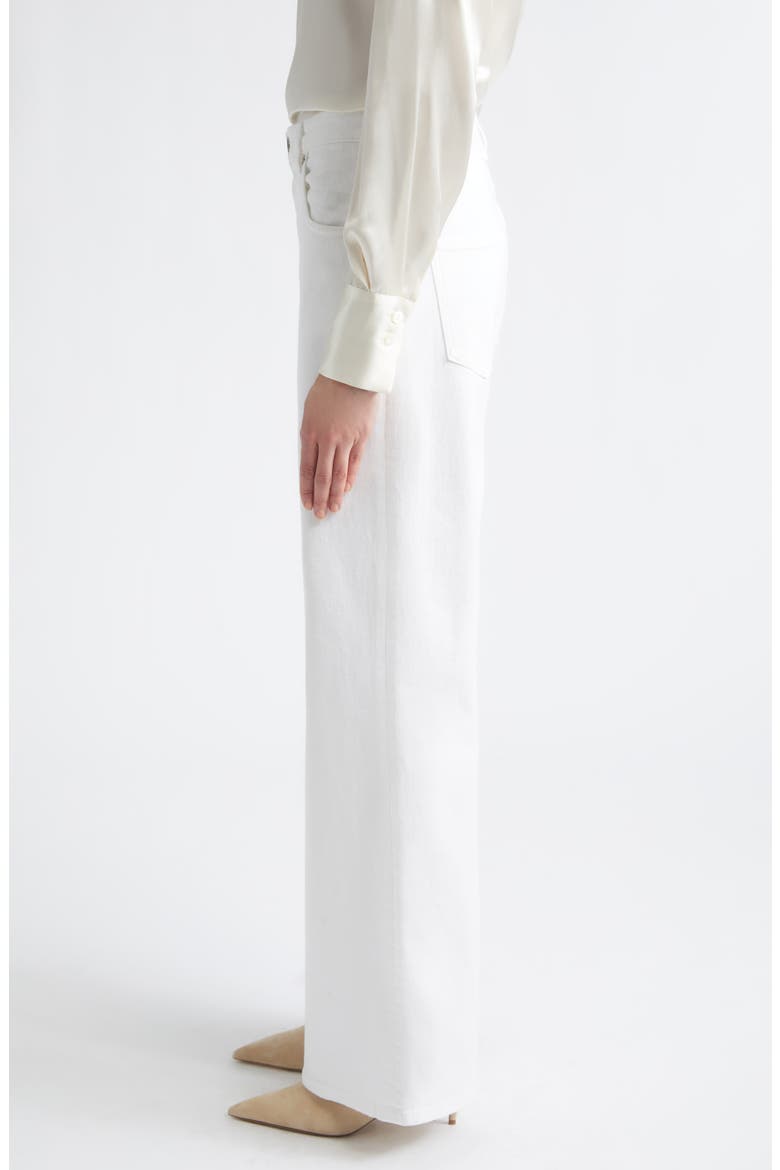 Straight Leg Bull Pants, Alternate, color, WHITE
