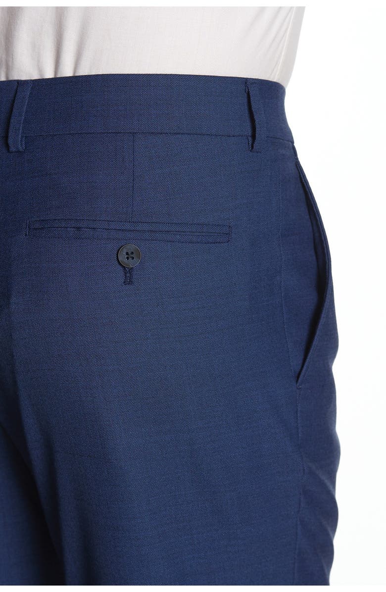 Original Penguin Nested Blue Sharkskin Slim Fit 2-Piece Suit, Alternate, color, 