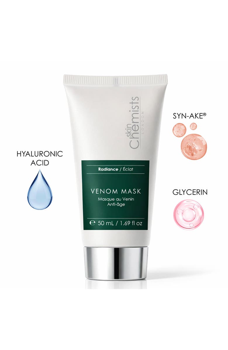 SKINCHEMISTS Wrinkle Killer Venom Mask 50ml for Loss of Firmness, Fine Lines & Wrinkles, Alternate, color, White