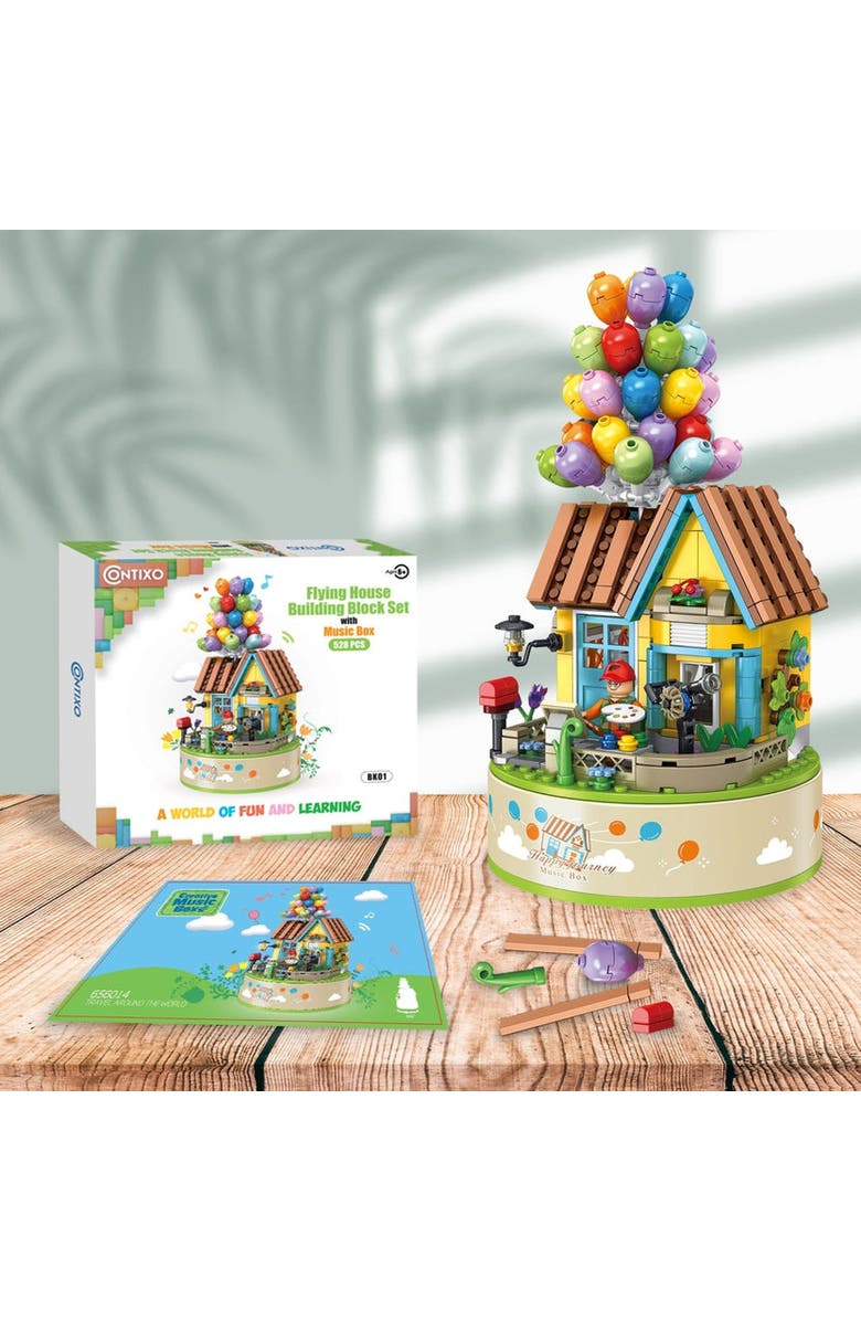 CONTIXO Flying Balloons Building Block Set, Alternate, color, Multi Color Musical