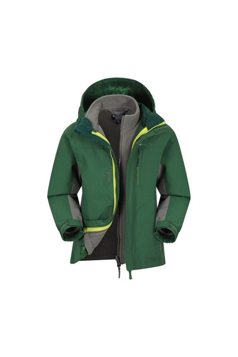 Childrens/Kids Cannonball 3 in 1 Waterproof Jacket, Alternate, color, Khaki