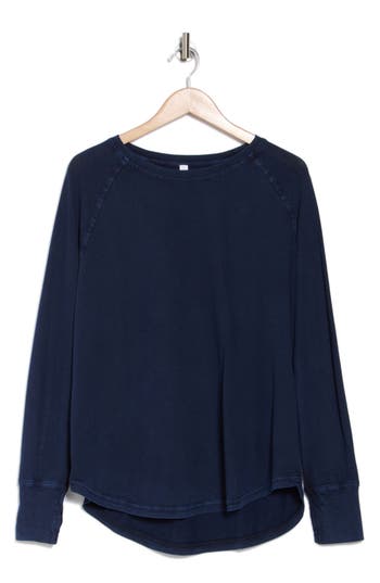 Z BY ZELLA Z BY ZELLA VINTAGE WASH RELAXED LONG SLEEVE 2.0 TEE