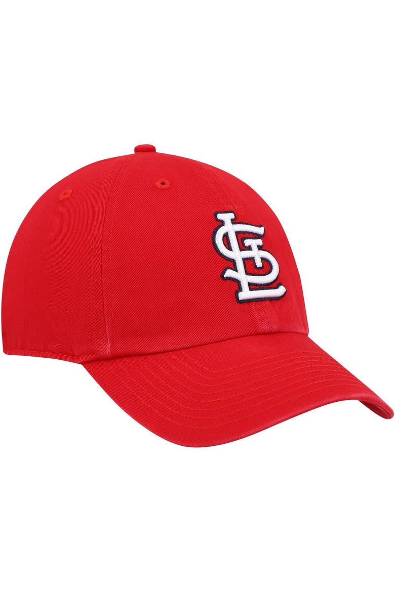 Men's '47 Red St. Louis Cardinals Clean Up Adjustable Hat, Alternate, color, Red