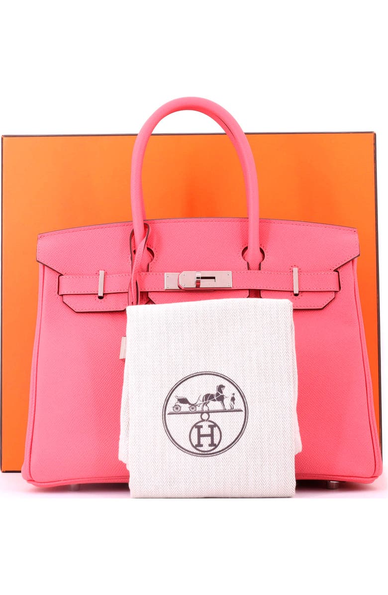 Pre-Owned Hermes Birkin Handbag Pink Epsom with Palladium Hardware 30, Alternate, color, Rose Azalee
