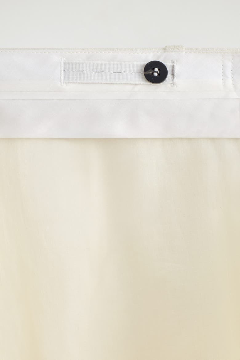 Textured Slim Straight-leg Pants, Alternate, color, ECRU