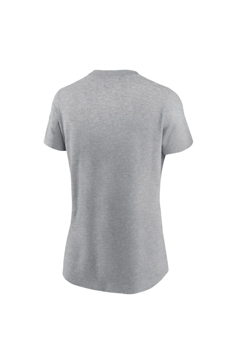 Nike Women's Nike Heather Gray Ohio State Buckeyes Offensive Rebound T-Shirt, Alternate, color, 