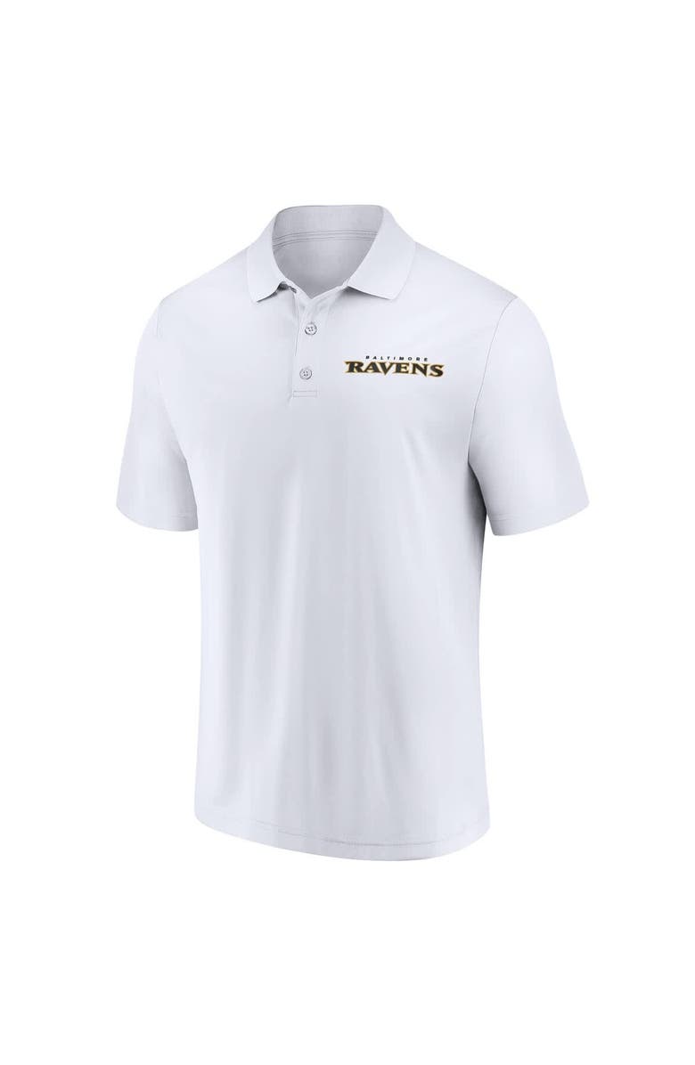 FANATICS Men's Fanatics White Baltimore Ravens Lockup Polo, Alternate, color, White