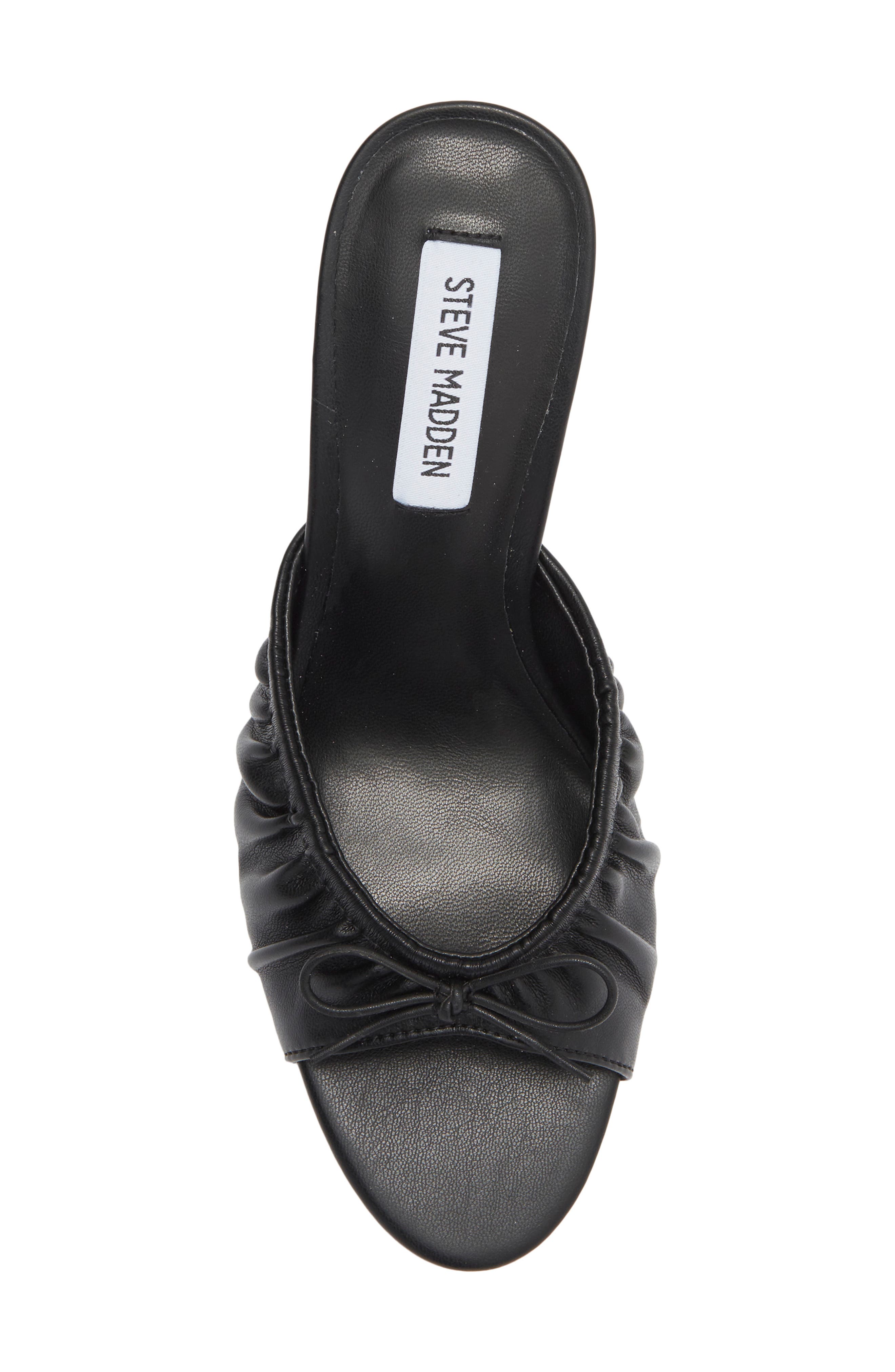 Steve Madden Josefina Slide Sandal, Alternate, color, Black