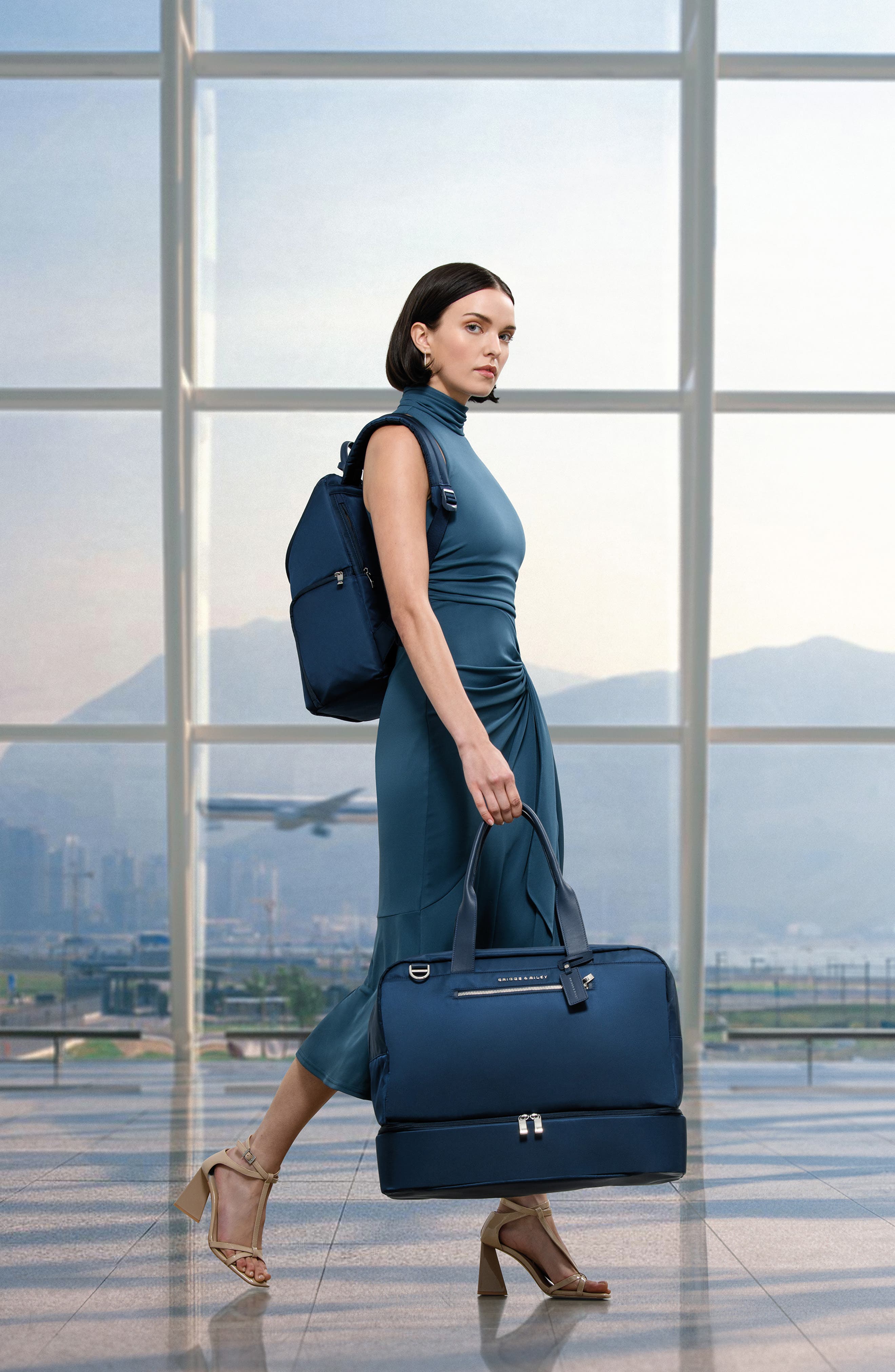 Rhapsody Weekender Tote, Alternate, color, NAVY