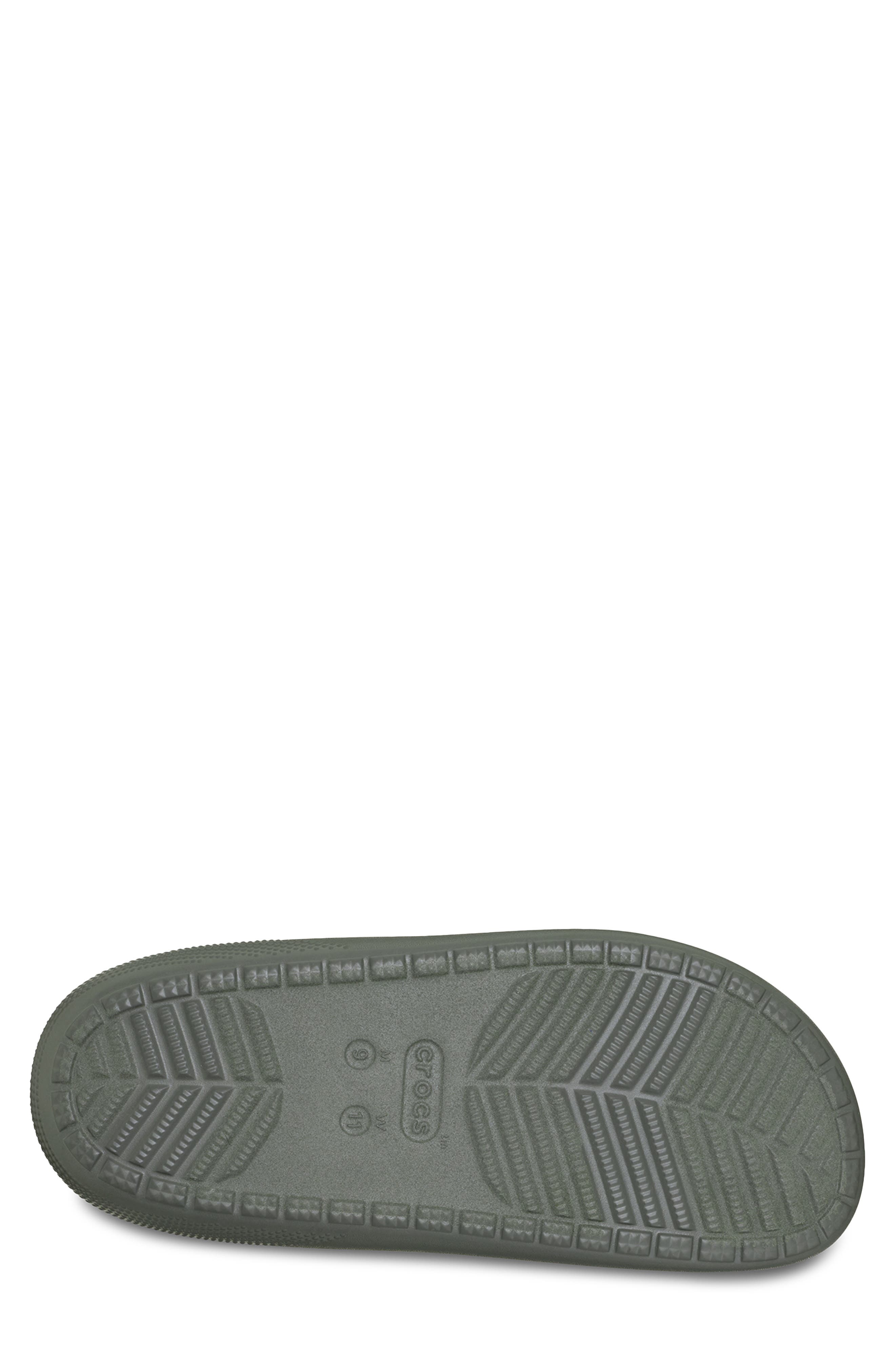 CROCS Classic Vegan Suede Quilted Slip On Shoe, Alternate, color, Galactic Grey