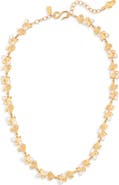 Kenneth Jay Lane Faux Pearl Collar Necklace
