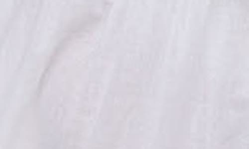 Ranee's Ranees Lace Long Sleeve Cotton Cover-up Dress In White