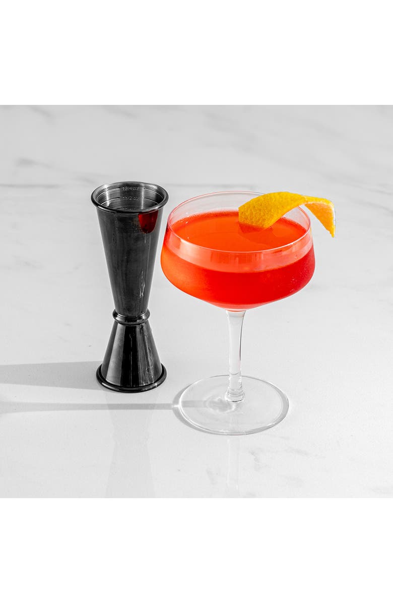 A Bar Above Black Japanese Cocktail Jigger, Alternate, color, Black