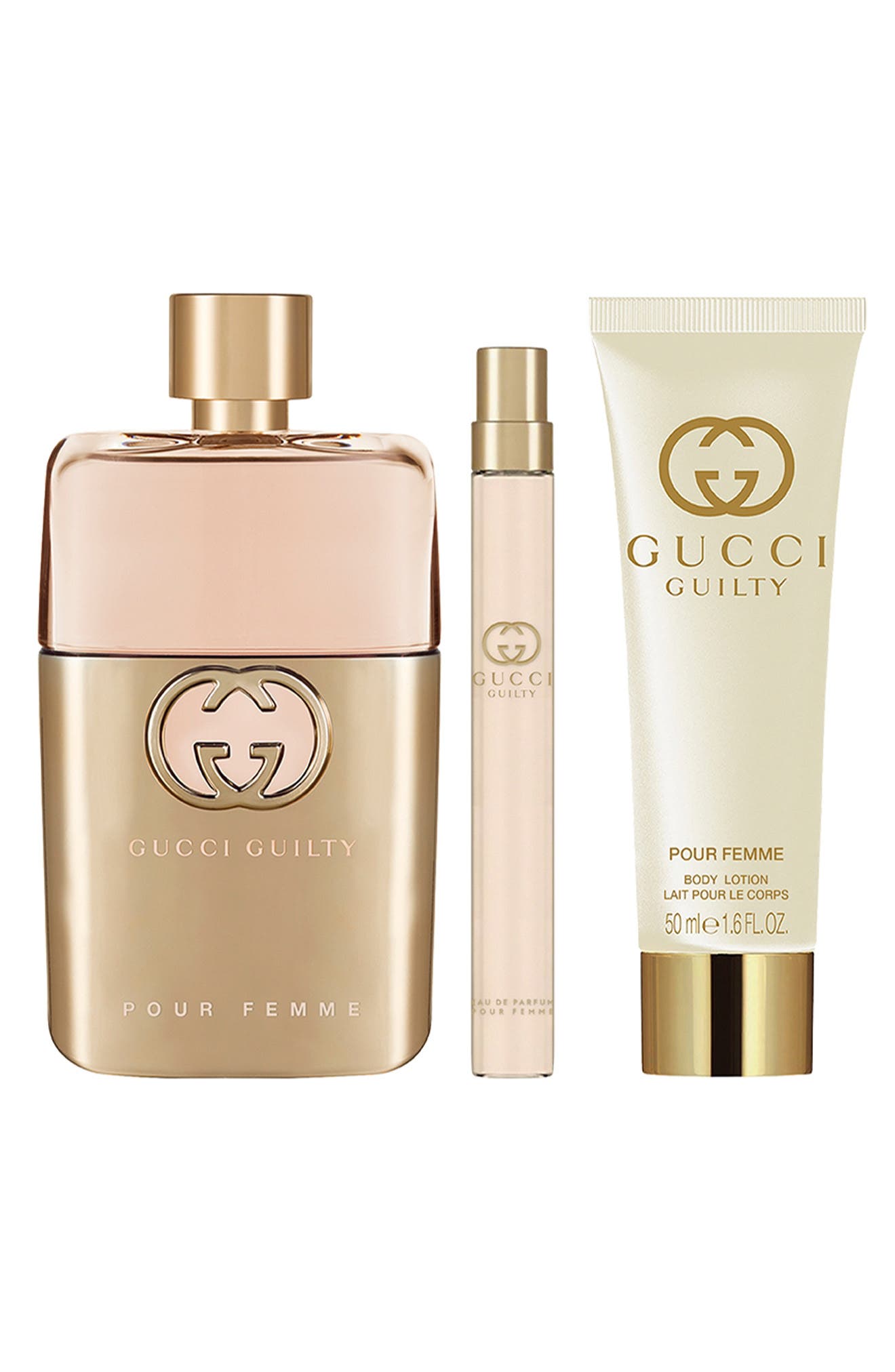 Gucci Guilty Pour Femme Eau de Parfum Set $240.67 Value (Women