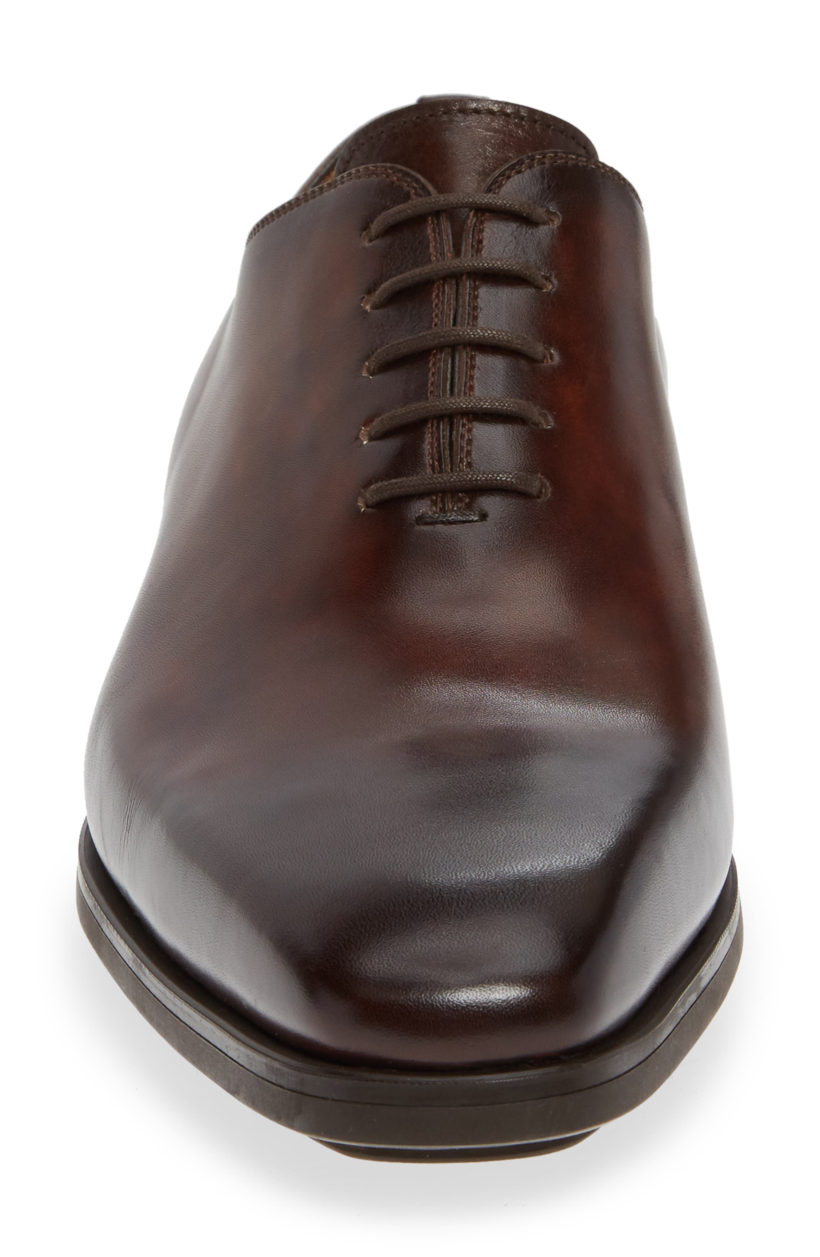 Ryder Diversa Plain Toe Whole Cut Shoe, Alternate, color, TOBACCO LEATHER