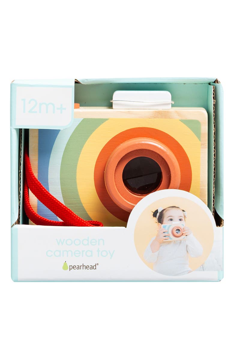 Pearhead Kaleidoscope Wooden Camera Toy, Alternate, color,