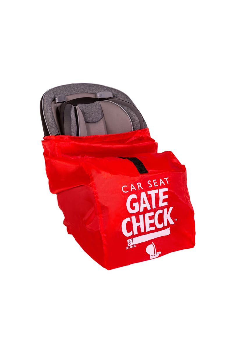 Gate Check Bag for Car Seats - Black, Main, color, Red - alias
