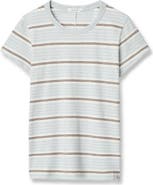 rag & bone The Slub Stripe Cotton T-Shirt