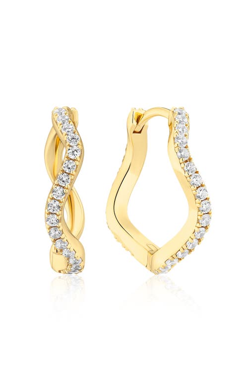 Sif Jakobs Jewellery Earrings Ellera Waves In Gold
