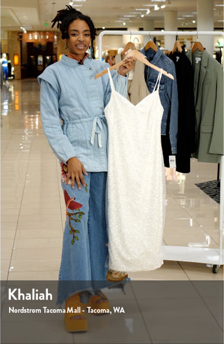 Amalia Sequin Cocktail Dress, sales video thumbnail