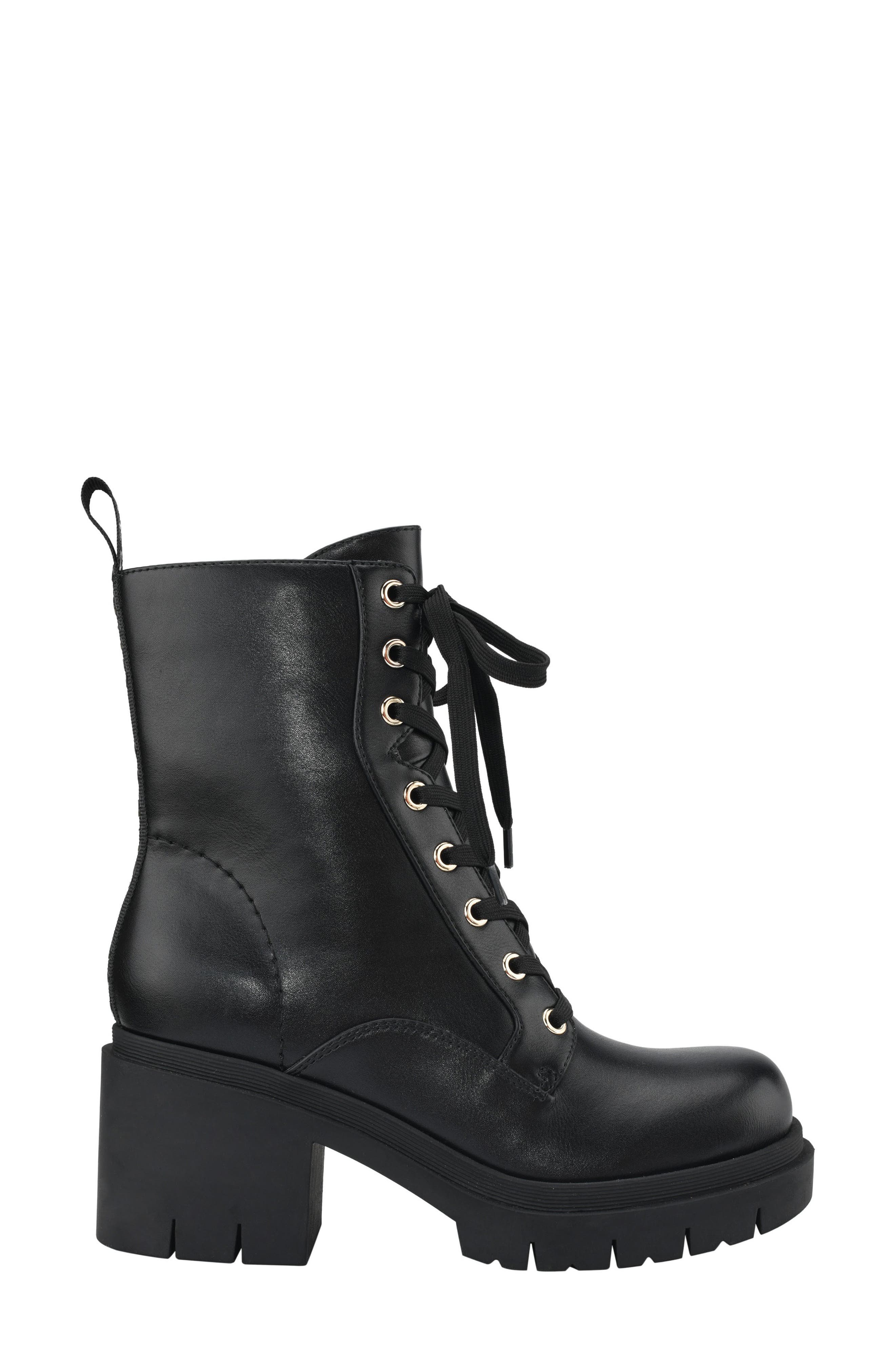 GUESS Juel Platform Combat Boot, Alternate, color, 