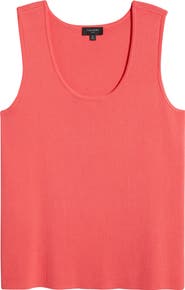 Tahari ASL Scoop Neck Sweater Tank