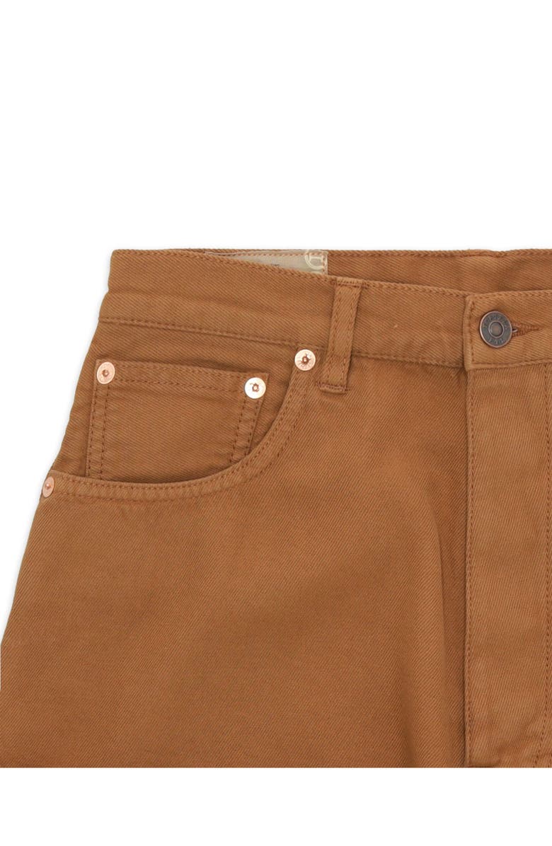 Fortela Jaron Wide Leg Wool Trousers, Alternate, color, Dark Brown