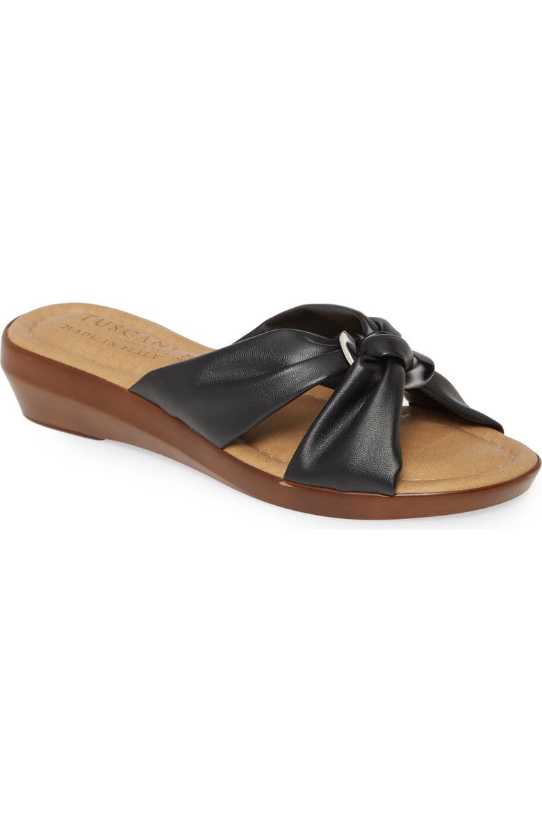 TUSCANY by Easy Street<sup>®</sup> Cella Wedge Slide Sandal, Main, color,