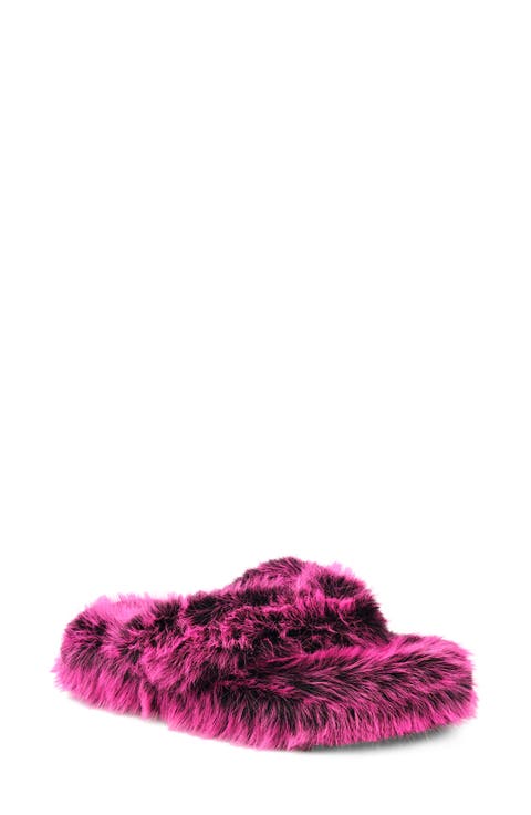 Whimzy Faux Fur Slipper (Women)