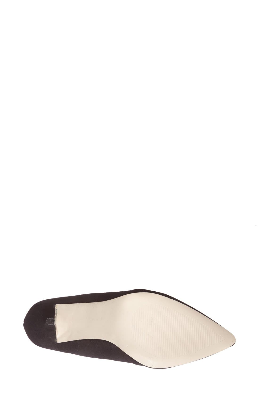 Sole Society 'Saree' Suede Pointy Toe Pump, Alternate, color, 