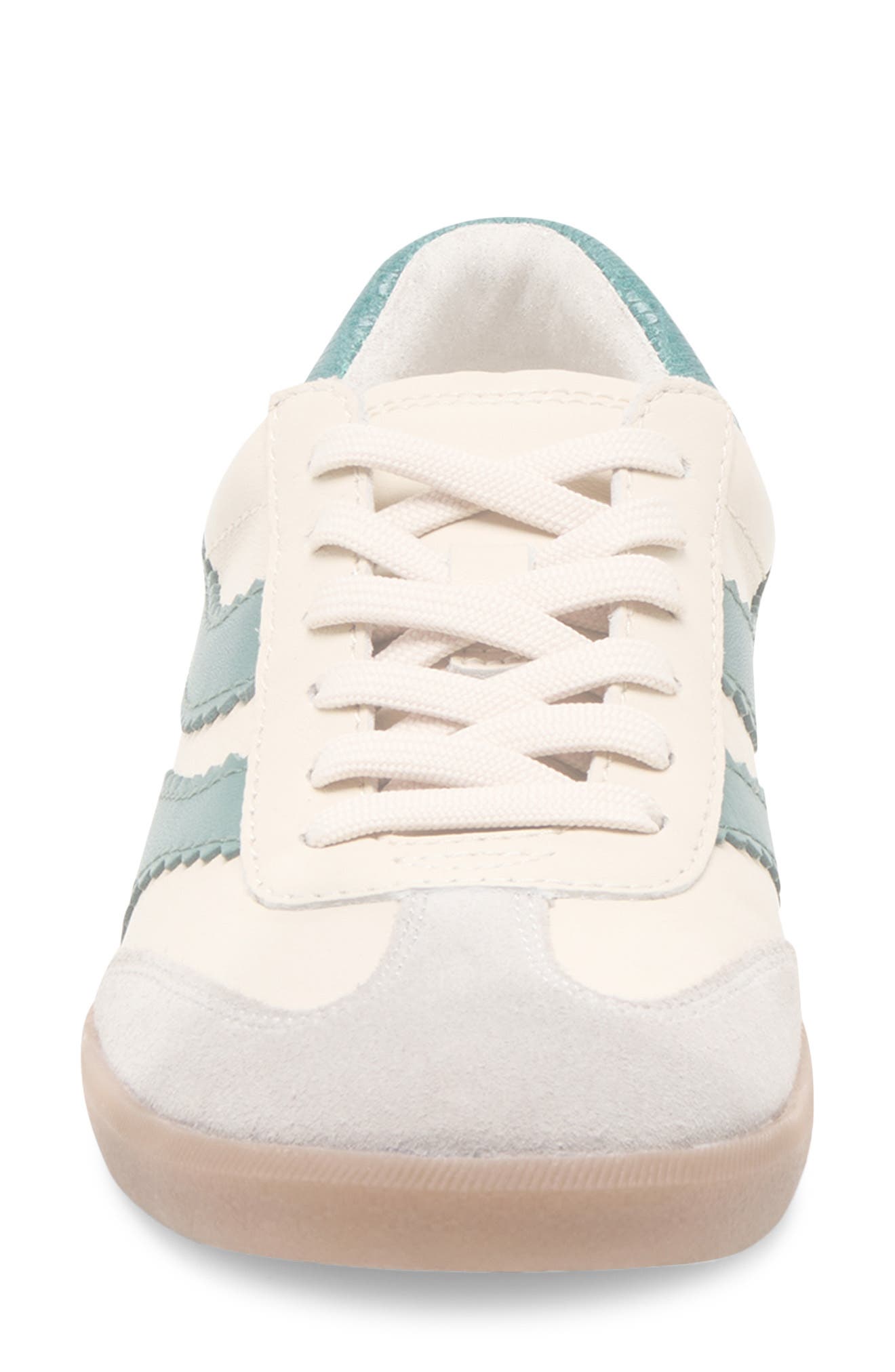Merit Sneaker, Alternate, color, WHITE/GREEN LEATHER